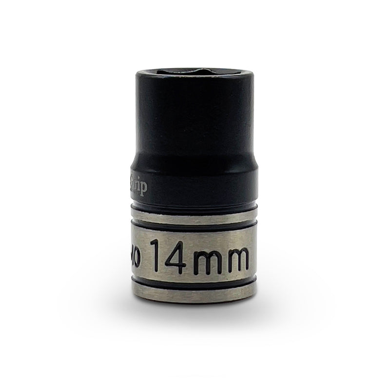 AuzGrip A84514 14mm 6 Point 1/2'' Square Drive Thin Wall Impact Socket front