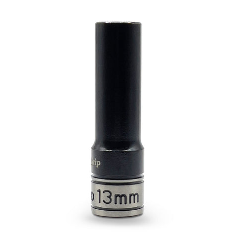 AuzGrip A84573 13mm 6 Point 1/2'' Square Drive Thin Wall Deep Impact Socket Front
