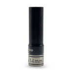 AuzGrip A84574 14mm 6 Point 1/2'' Square Drive Thin Wall Deep Impact Socket Front