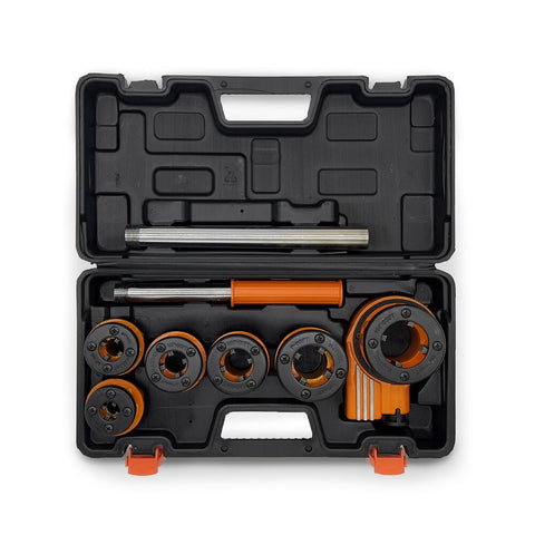 Harden 600871 9 Pcs Pipe Threading Set Front