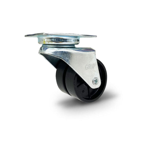 Grip Grip 42054 50mm 80kg Poly Twin Wheel Swivel Castor