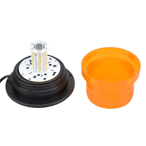 Pittsburgh P37280 12V Amber Revolving Warning Light