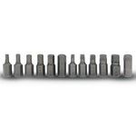 Pittsburgh P71170 40 Piece 1/2'' & 3/8" Square Drive Power Bit Set