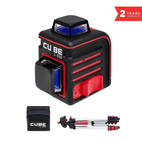 ADA ADA ADA00449 Red Beam 3-Way Self-Levelling Cross Line Laser Level Kit