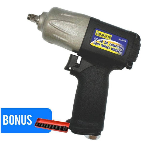 AuzGrip AuzGrip A14015 1750Nm 1/2'' Square Drive Composite Body Air Impact Wrench