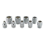 AuzGrip AuzGrip A53070 9 Piece SAE 3/8" Square Drive Bolt Extractor Socket Set