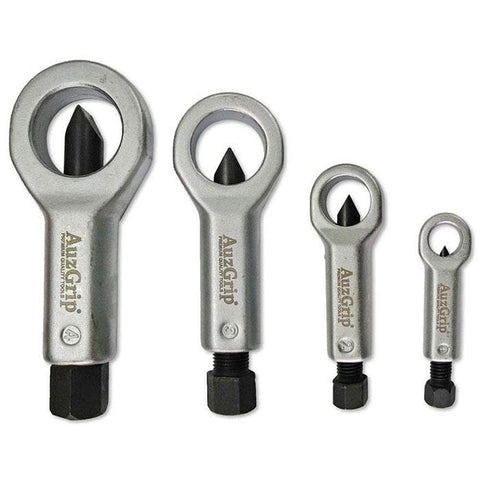 AuzGrip AuzGrip A53080 4 Piece Damaged Bolt & Nut Splitter Set