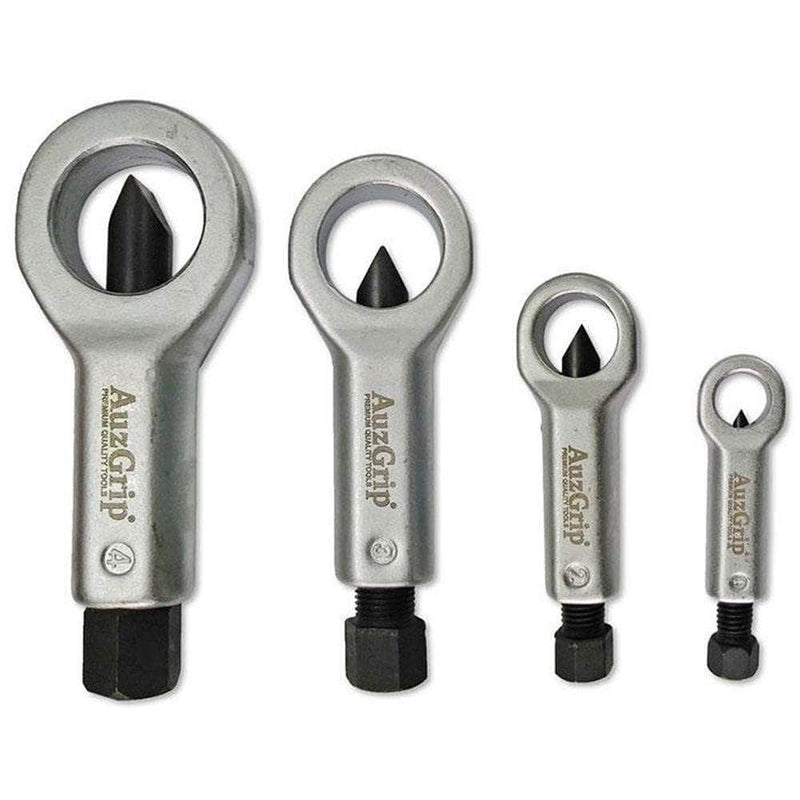 AuzGrip AuzGrip A53080 4 Piece Damaged Bolt & Nut Splitter Set