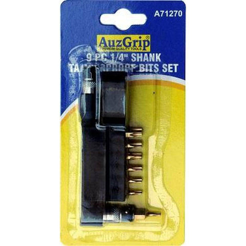 AuzGrip AuzGrip A71270 8 Piece 1/4" Tamperproof Torx Bit Set