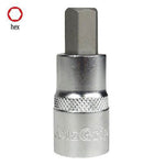 AuzGrip AuzGrip A72122 16mm 1/2" Square Drive In-Hex Bit Socket