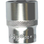 AuzGrip AuzGrip A75314 13mm 12 Point 1/4" Square Drive Chrome Socket