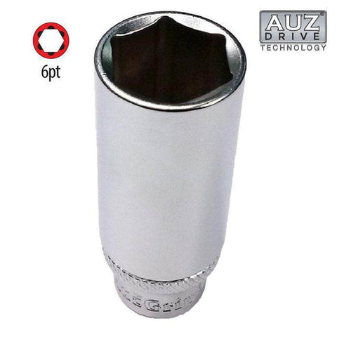 AuzGrip AuzGrip A75558 12mm 6 Point 3/8" Square Drive Deep Socket