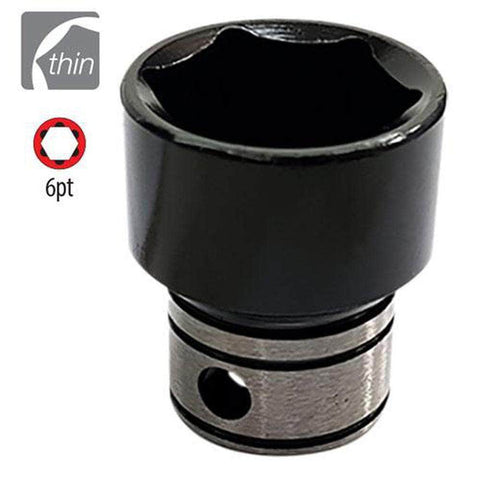 AuzGrip AuzGrip A84313 10mm 6 Point 3/8'' Square Drive Thin wall Impact Socket