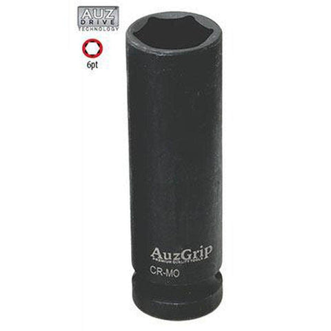 AuzGrip AuzGrip A84733 5/8" 6 Point 1/2" Square Drive Deep Impact Socket