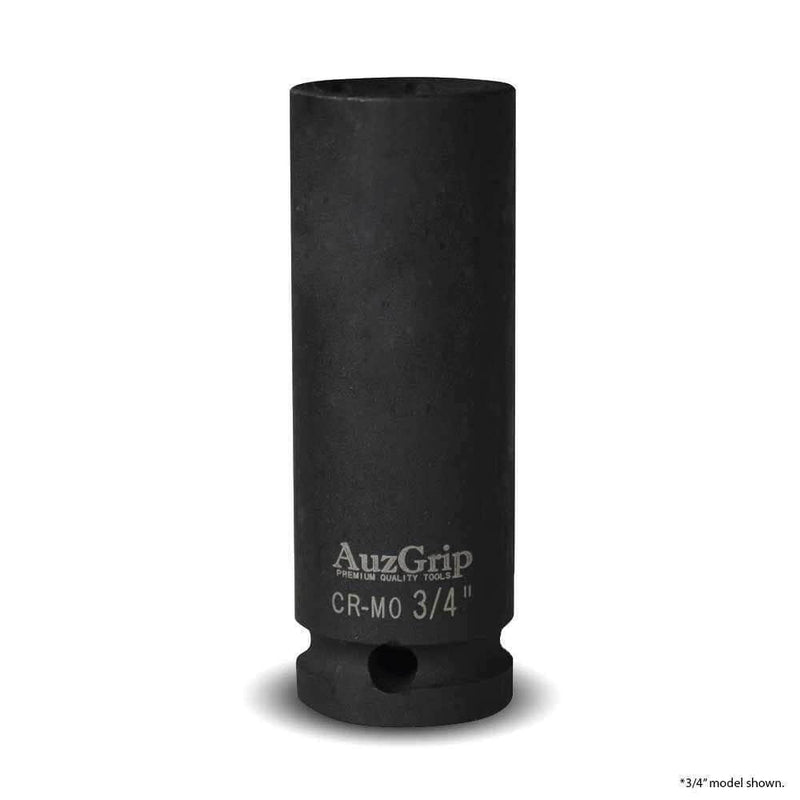 AuzGrip AuzGrip A84739 1" 6 Point 1/2" Square Drive Deep Impact Socket