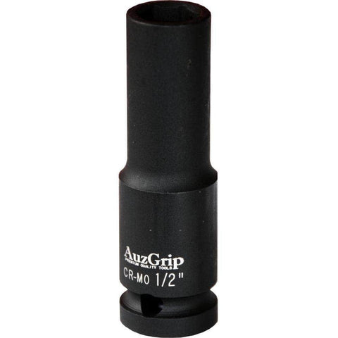 AuzGrip AuzGrip A84798 1-7/16" 6 Point 1/2" Square Drive Deep Impact Socket