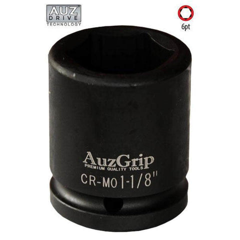 AuzGrip AuzGrip A86978 1-3/4" 6 Point 1" Square Drive Impact Socket