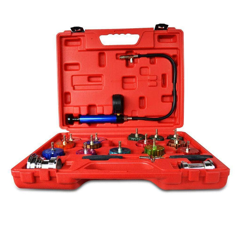 Grip Grip 22130 21 Piece Cooling System & Radiator Cap Pressure Tester Set