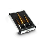 Grip Grip 35324 3 Piece HSS Straight Flute Step Drill Bit Set