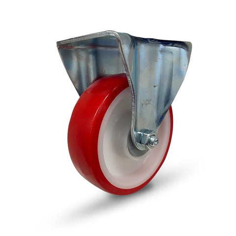 Grip 41991 125mm 200kg Poly Moulded Poly Core Fixed Castor