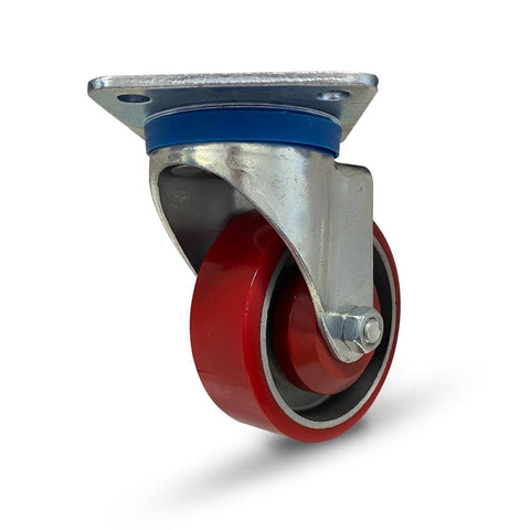 Grip 41998 125mm 250kg Poly Moulded Aluminium Core Swivel Castor