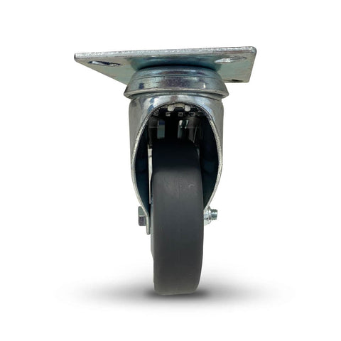Grip 42014 125mm 130kg Institutional Grey TPR Swivel Castor with Brake