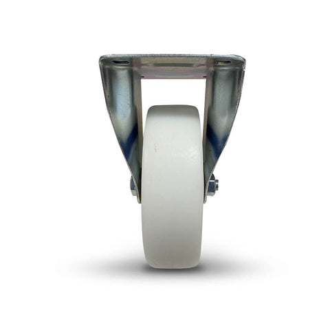 Grip 42056 100mm 100kg White Nylon Poly Core Fixed Castor