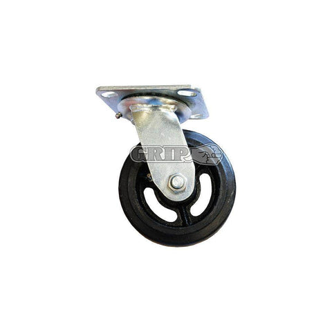 Grip Grip 42082 125mm 180kg Rubber Moulded Cast Iron Swivel Castor