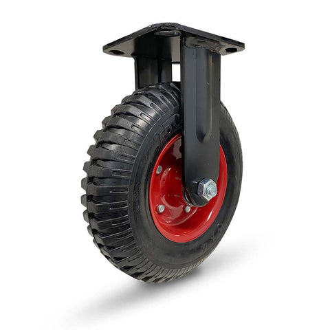 Grip 42089 206mm 235kg Rubber Wheel Steel Core Fixed Castor