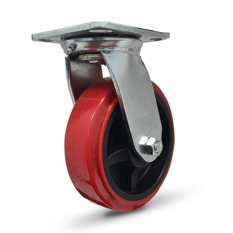 Grip 42098 152mm 300kg Poly Moulded Poly Core Swivel Castor