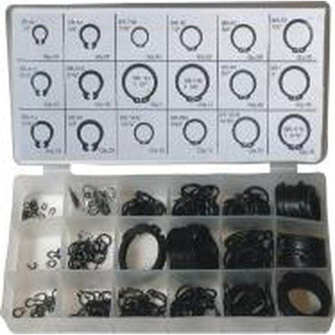 Grip Grip 43095 300 Piece Snap Ring Assortment Set