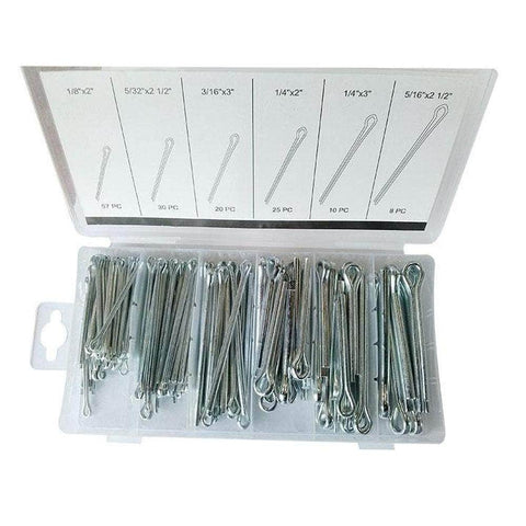Grip Grip 43124 150 Piece Large Metric Split Cotter Pin Assortment Set