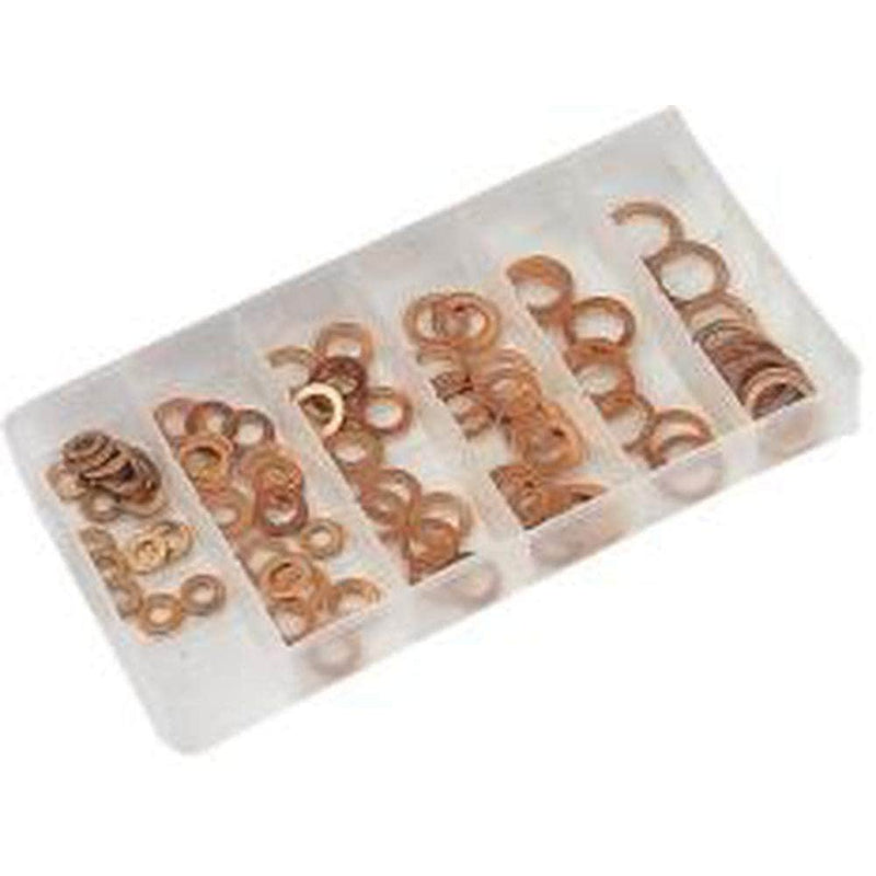 Grip Grip 43132 100 Piece Copper Washer Assortment Set