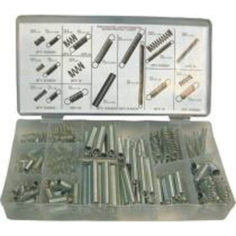Grip Grip 43160 200 Piece Zinc Plated Spring Assortment Set