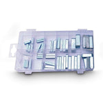 Grip Grip 43166 60 Piece Metric Carbon Steel Key Stock Assortment Set