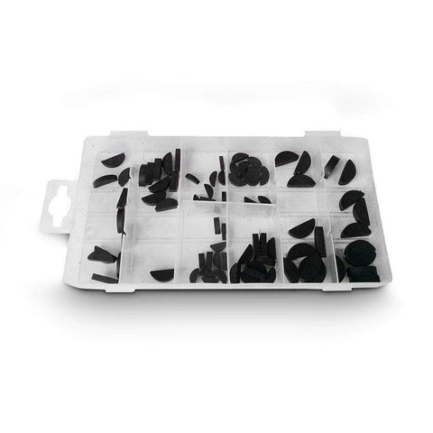 Grip Grip 43168 80 Piece Metric Carbon Steel Woodruff Key Stock Assortment Set