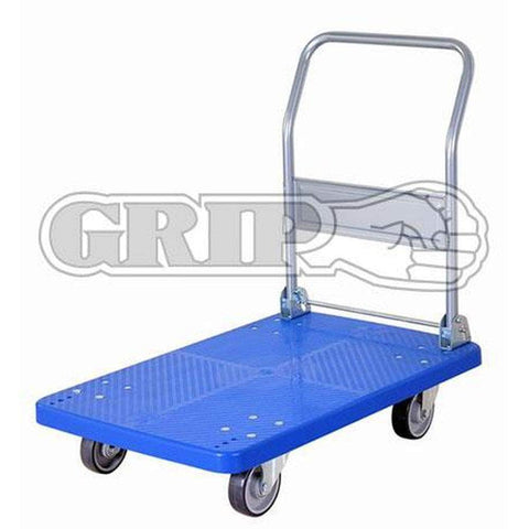 Grip Grip 52006 300kg 600x900mm Foldable Industrial Plastic Platform Hand Trolley