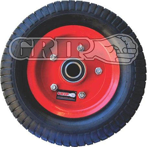 Grip Grip 52099 320mm 1" Offset Rubber Two Piece Steel Core Pnuematic Wheel