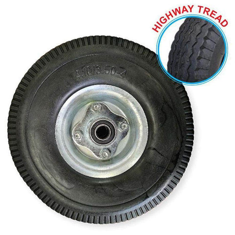 Grip Grip 52108 260mm 180kg 5/8" Offset Puncture Proof Poly Foam Filled Wheel