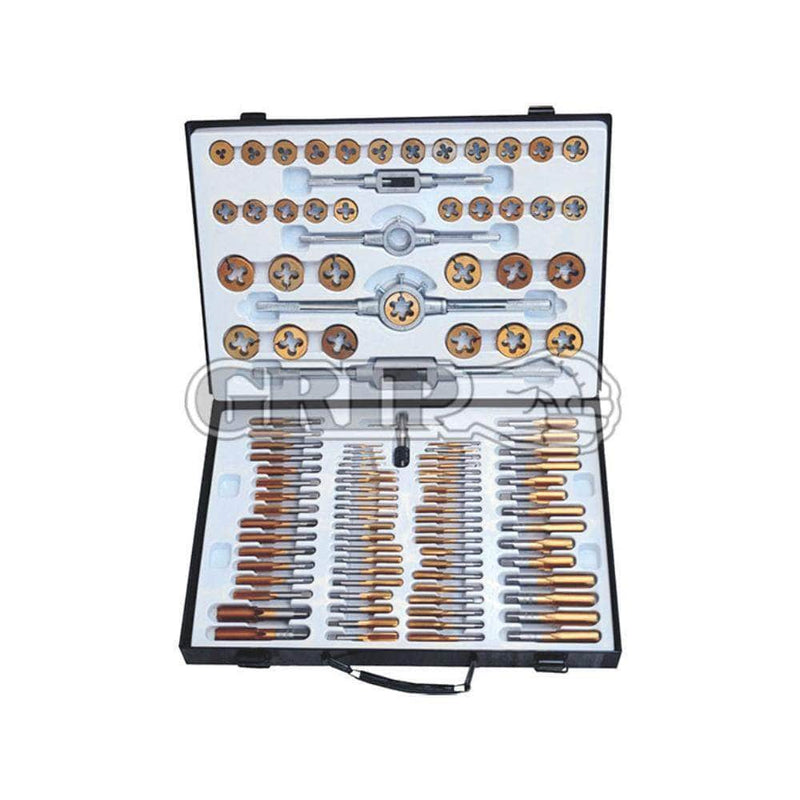 Grip Grip 53302 110 Piece Metric & SAE Steel Tap & Die Set