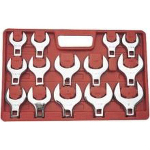 Grip Grip 90150 14 Piece SAE 1/2" Square Drive Jumbo Crowfoot Spanner Set