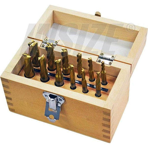 Insize Insize IN-12 12 Piece HSS M2 End Mill & Slot Drill Bit Set