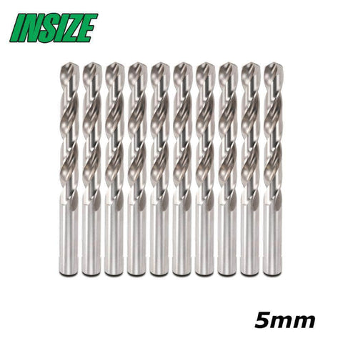 Insize Insize IN0019 10 Piece 5mm Heavy Duty HSS M2 Drill Bit Set