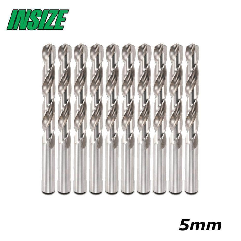 Insize Insize IN0019 10 Piece 5mm Heavy Duty HSS M2 Drill Bit Set
