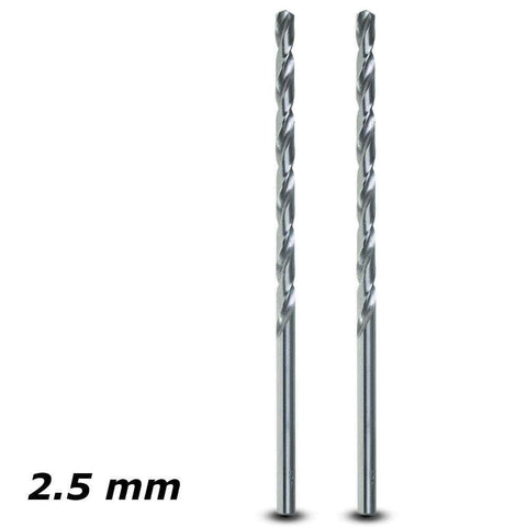 Insize Insize IN0403 Twin Pack 2.5mm HSS M2 Long Series Drill Bits