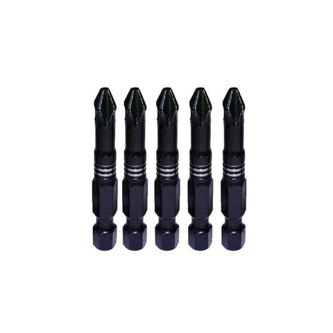 Insize Insize INPH2505 5 Piece PH2 x 50mm Torsion Phillips Bit Set