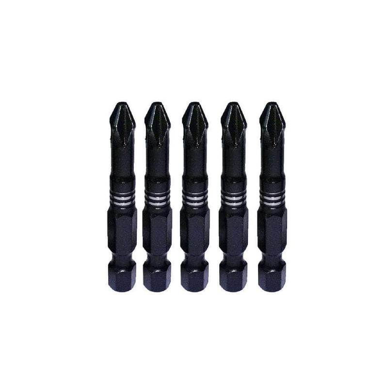 Insize Insize INPH2505 5 Piece PH2 x 50mm Torsion Phillips Bit Set