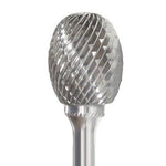 Insize Insize INSE-3 10mm Oval Shaped Double Cut Carbide Burr