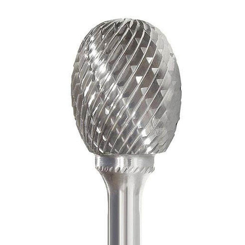 Insize Insize INSE-3 10mm Oval Shaped Double Cut Carbide Burr