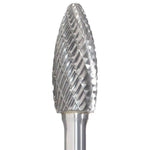 Insize Insize INSH-5 12mm Flame Shaped Double Cut Carbide Burr